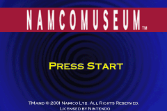 Namco Museum (U)(The Corporation) Title Screen