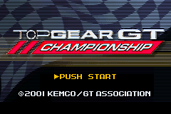 Top Gear GT Championship (E)(Mode7) Title Screen