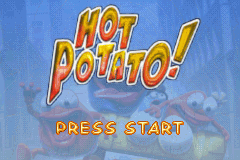 Hot Potato! (U)(Mode7) Title Screen
