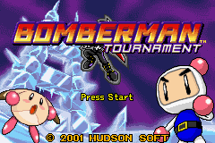 Bomberman Tournament (U)(Mode7) Title Screen