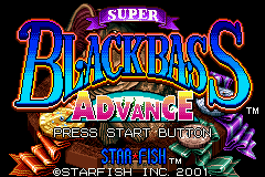 Super Black Bass Advance (J)(Eurasia) Title Screen