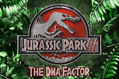 Jurassic Park III - The DNA Factor (E)(Absence) Title Screen