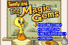 Tweety and The Magic Gems (G)(Mugs) Title Screen