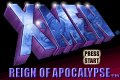 X-Men - Reign of Apocalypse (U)(Venom) Title Screen