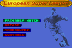 European Super League (E)(Fett1) Title Screen