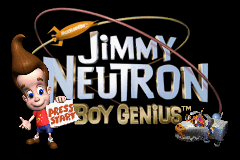 Jimmy Neutron - Boy Genius (U)(Eurasia) Title Screen