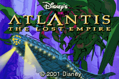 Atlantis - The Lost Empire (E)(Lightforce) Title Screen