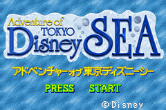 Adventure of Tokyo Disney Sea (J)(Eurasia) Title Screen