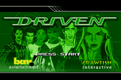 Driven (U)(Mode7) Title Screen