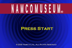 Namco Museum (J)(Cezar) Title Screen