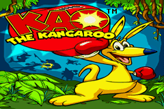 Kao the Kangaroo (E)(Rocket) Title Screen