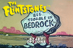 The Flintstones - Big Trouble in Bedrock (E)(Rocket) Title Screen
