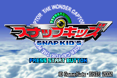 Snap Kids (J)(Cezar) Title Screen