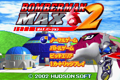 Bomberman Max 2 - Max Version (J)(Hyperion) Title Screen