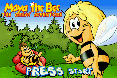 Maya the Bee - The Great Adventure (E)(Venom) Title Screen