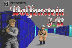 Wolfenstein 3D (U)(Mode7) Title Screen