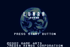 Lunar Legend (J)(Eurasia) Title Screen