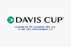 Davis Cup (E)(Menace) Title Screen