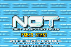 Roland Garros 2002 - Next Generation Tennis (E)(Mode7) Title Screen