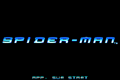 Spider-Man - The Movie (F)(Patience) Title Screen