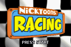 Nicktoons Racing (U)(Venom) Title Screen