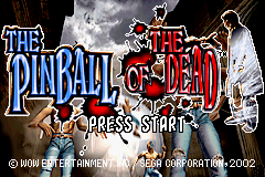 The Pinball of the Dead (J)(Cezar) Title Screen