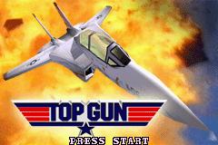 Top Gun - Firestorm Advance (U)(Mode7) Title Screen