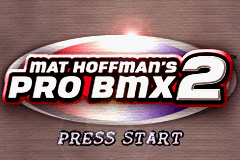 Mat Hoffman's Pro BMX 2 (U)(Eurasia) Title Screen
