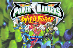 Power Rangers - Wild Force (U)(Eurasia) Title Screen