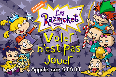 Les Razmoket - Voler n'est pas Jouer (F)(Patience) Title Screen