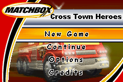 Matchbox - Cross Town Heroes (U)(Venom) Title Screen
