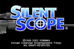 Silent Scope (U)(Eurasia) Title Screen