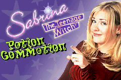 Sabrina The Teenage Witch - Potion Commotion (E)(LightForce) Title Screen