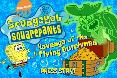 SpongeBob SquarePants - Revenge of The Flying Dutchman (U)(Venom) Title Screen