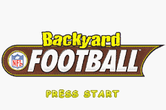 Backyard Football (U)(Mode7) Title Screen