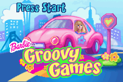 Barbie Groovy Games (U)(LightForce) Title Screen