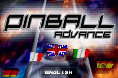 Pinball Advance (E)(Menace) Title Screen