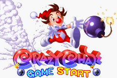Crazy Chase (E)(Patience) Title Screen
