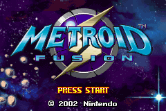 Metroid - Fusion (U)(GBANow) Title Screen