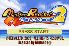 Monster Rancher Advance 2 (U)(Venom) Title Screen