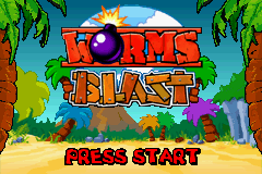 Worms Blast (E)(Patience) Title Screen