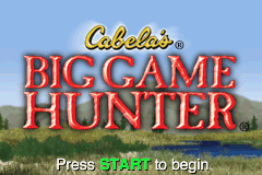 Cabela's Big Game Hunter (U)(Venom) Title Screen