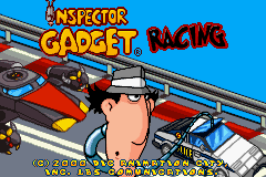 Inspector Gadget Racing (E)(Megaroms) Title Screen