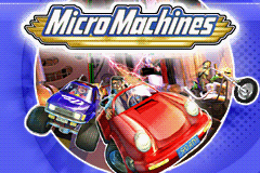 Micro Machines (E)(Patience) Title Screen