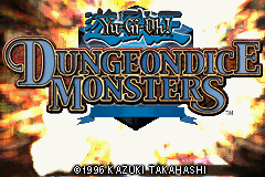Yu-Gi-Oh! Dungeon Dice Monsters (U)(Venom) Title Screen