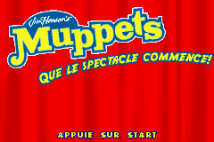 Muppets - On With The Show (U)(Eurasia) Title Screen
