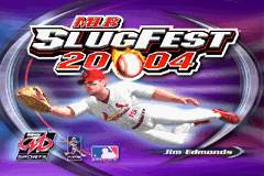 MLB SlugFest 20-04 (U)(Eurasia) Title Screen