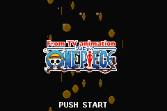 One Piece - Mezase! King of Paris (J)(Cezar) Title Screen