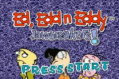 Ed, Edd n Eddy - Jawbreakers! (U)(Eurasia) Title Screen