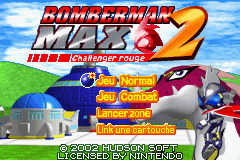 Bomberman Max 2 Red (E)(Megaroms) Title Screen